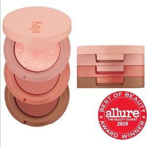 Kaja Beauty Bento Bouncy Shimmer Eyeshadow Trio - Chocolate Dahlia